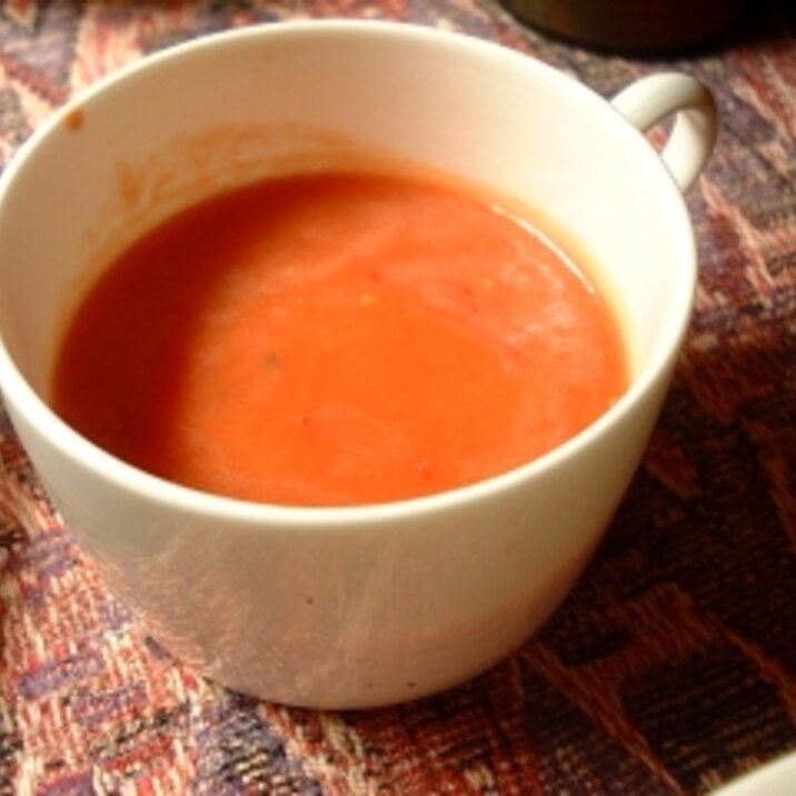 夏向け　バーミックスで簡単トマトスープ